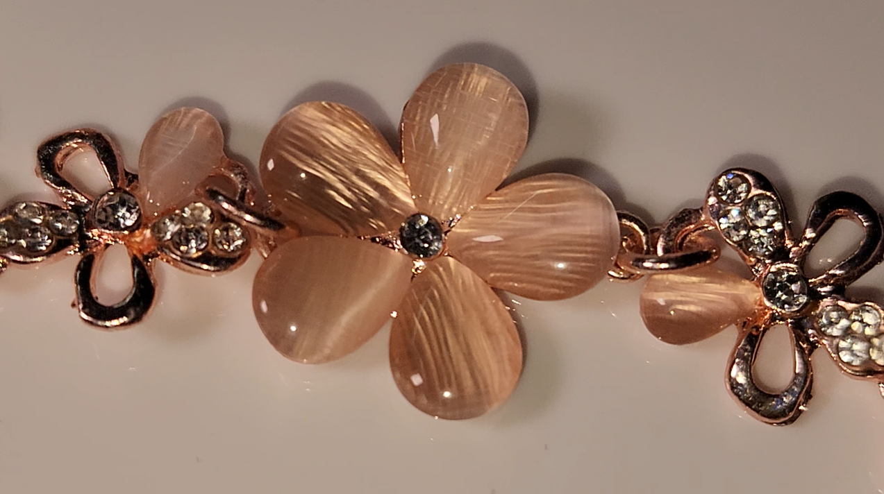 Rose Gold Bracelet (Imitation Jewellery)